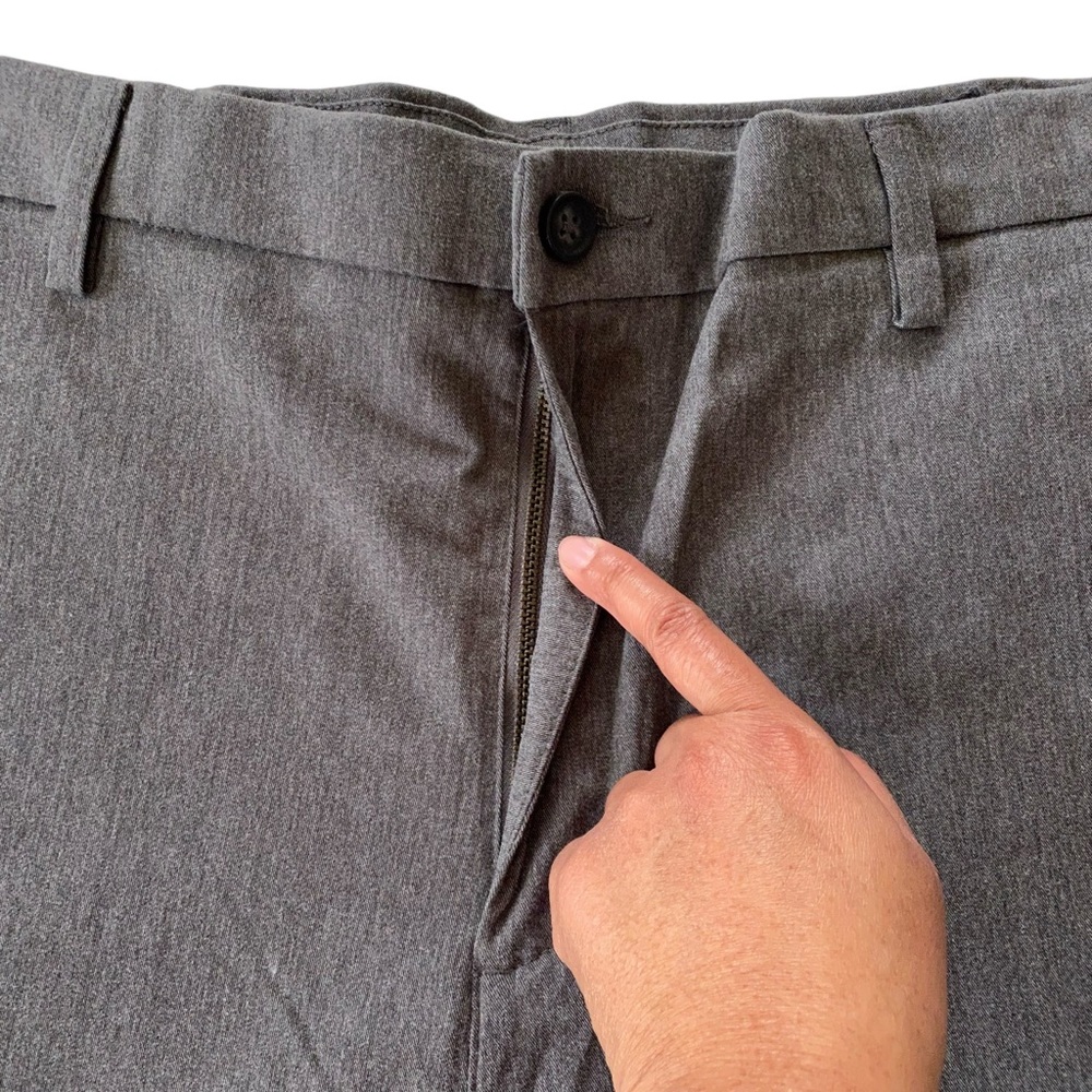 🚫SOLD🚫NWT Croft & Barrow The Easy Care Classic Fit Khaki Pants Men’s 40 x 30 - Picture 6 of 16